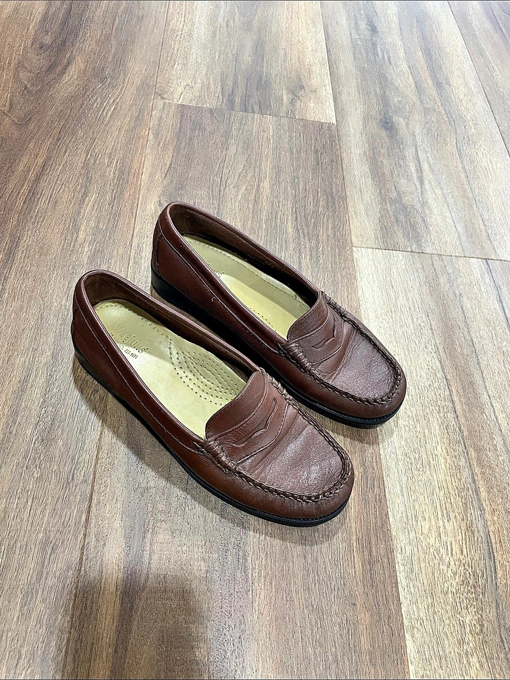 Women’s Brown Leather Loafers